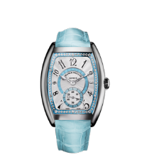 Best Franck Muller Cintree Curvex Rehaut 7500 S6 RH Blue Replica Watch